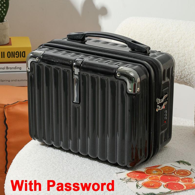 14 Inch Handheld Zipper Luggage Mini Waterproof Travel Suitcases New Portable Luggage Storage Boxes Makeup Suitcase Kids Luggage
