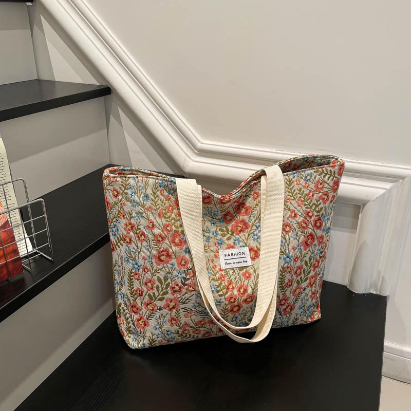 Yogodlns Stilvolle Lässige Tragetasche für Damen Böhmischer Ethnischer Stil Umhängetasche für den Täglichen Weg zur Arbeit Shopper Handtasche für Büroangestellte