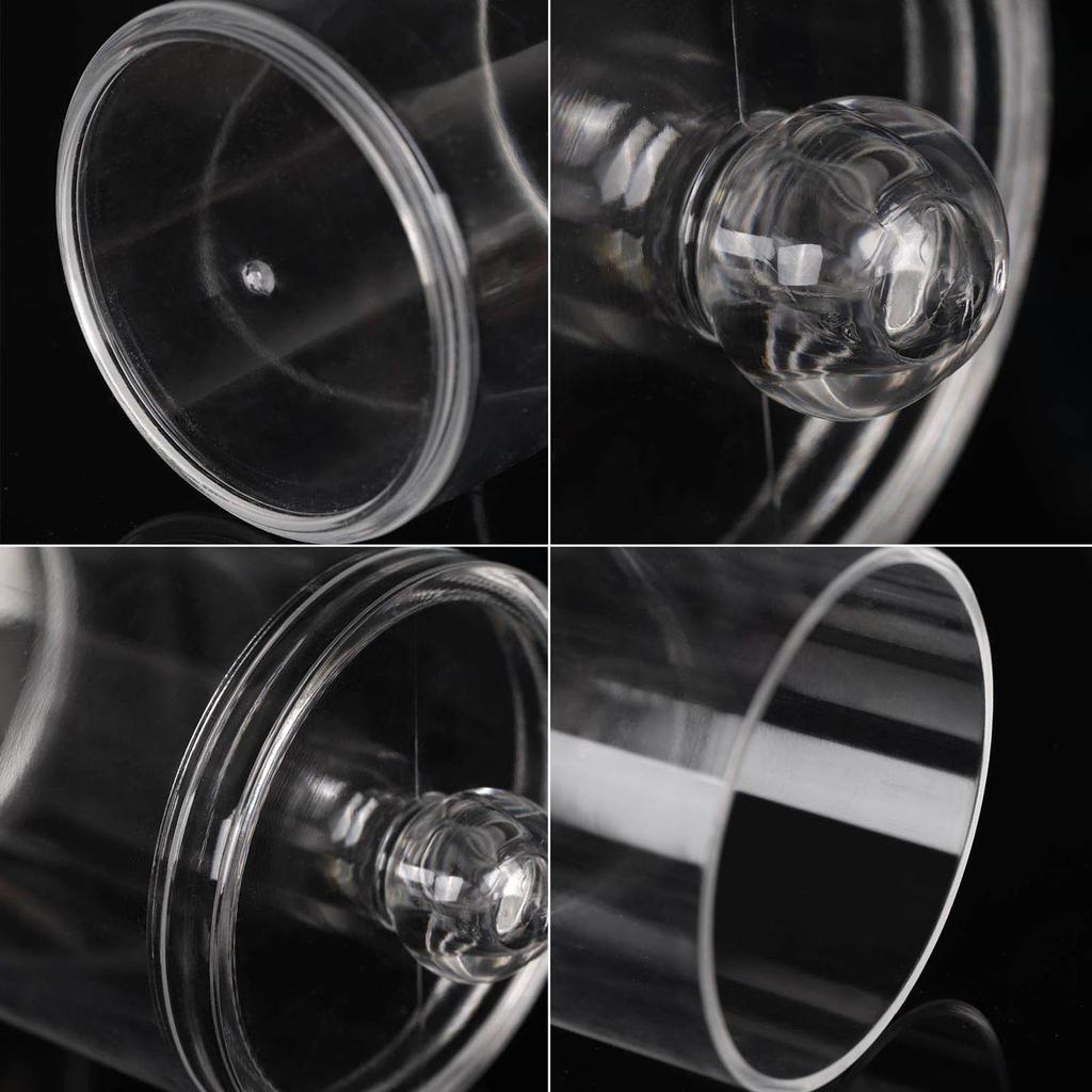 Plastic Cotton Swab Ball Holder Transparent Cosmetic Storage Box Bathroom Container Dispenser
