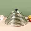 Universal Self-Standing Tempered Glass Pot Lid