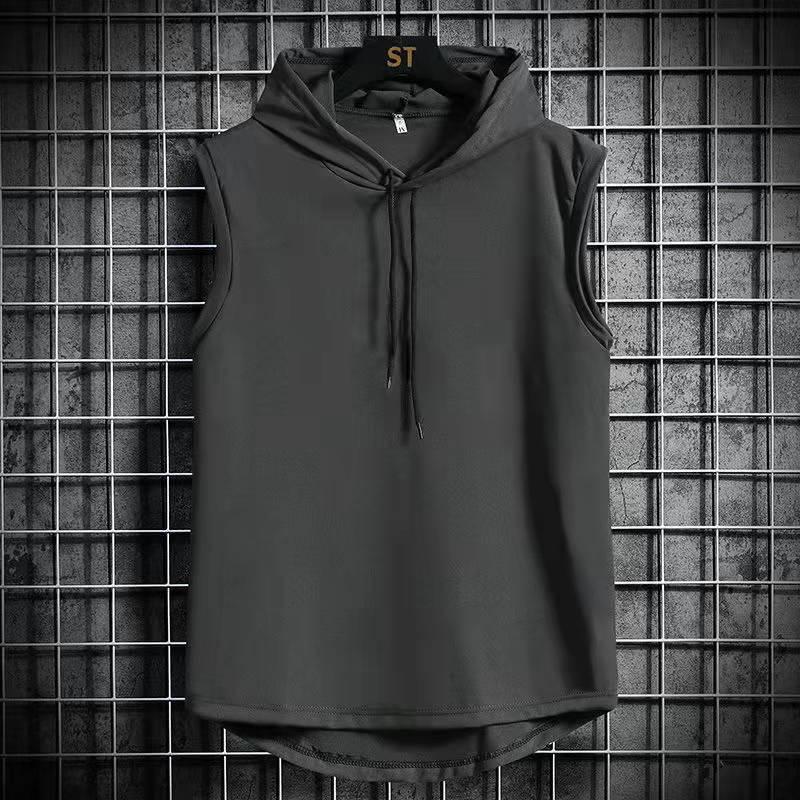 Men's Trendy Hooded Sleeveless Sport Vest