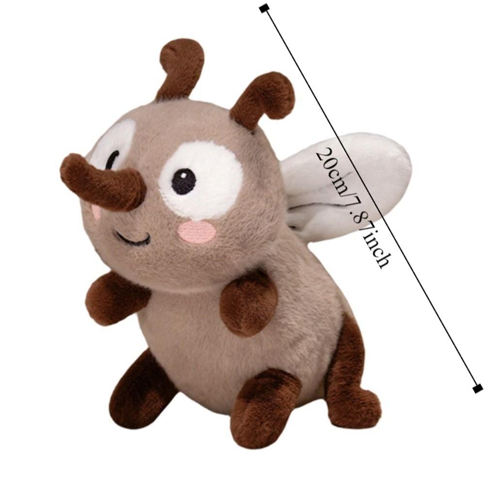 Collection Mosquito Plush Toys Cute Mosquito Plush Pendant Insect Pendants Doll Christmas Gift