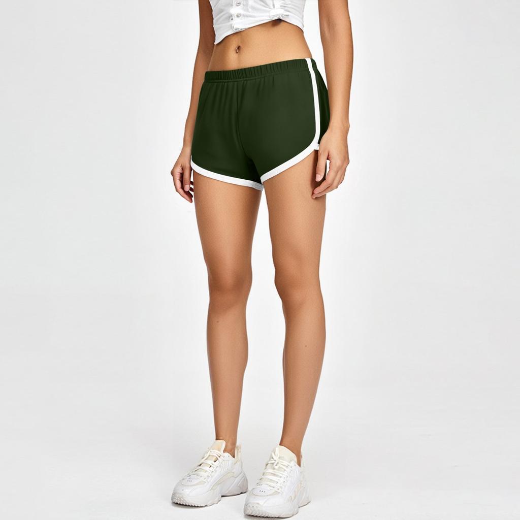 Ženy Ležérní Pevné Letní Sportovní šortky na cvičení Jóga šortky Aktivní šortky