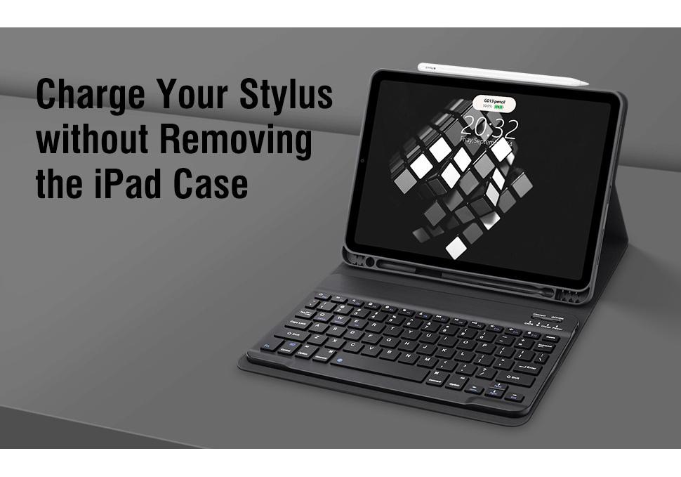 Redmi Pad 2 Bluetooth Keyboard Leather Case - SE11 Magnetic Tablet Cover, Portugal
