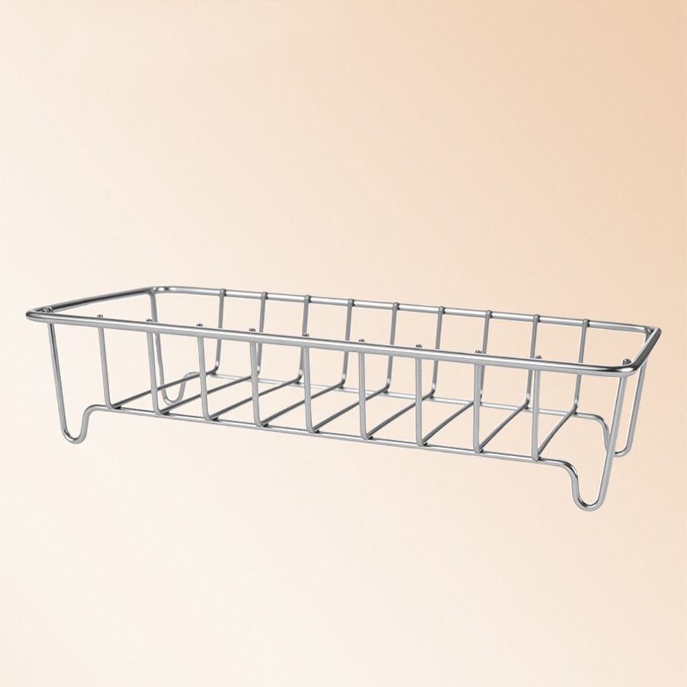 Modern Bathroom Storage Rack Space Saving Waterproof Kitchen Organizer Shelf Household Stainless Steel Kitchen Storage Stand