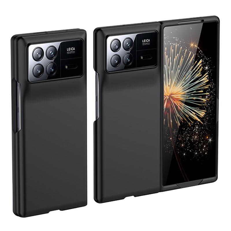 

For Xiaomi Mix Fold 3 5G Protective Hard PC Phone Case Skin-touch Folding Cover Black