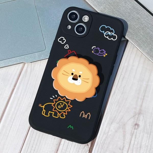 Hotty Mall Cute Lion Animal Character Smart Talk SET Case
