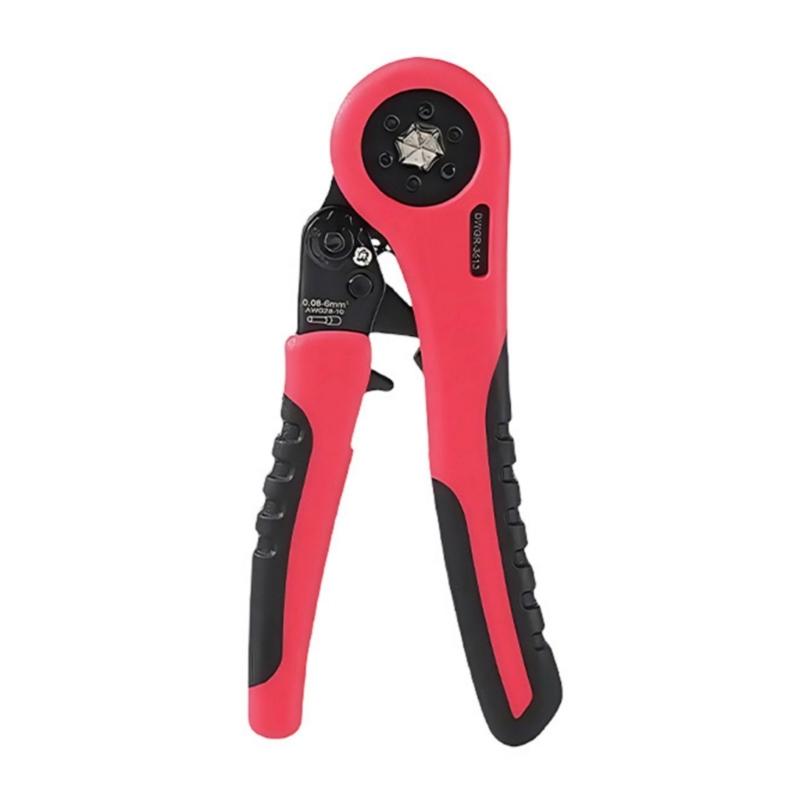 Professional Crimping Pliers Adjustable Ratchet Crimping Pliers Adjustable Ergonomic Ratchet Wire Shrinkage Hand Tool