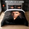 Elvis Presley Design Bed Bedding Set 1 Duvet Cover + 2 Pillowcases Soft Breathable Household Bed Linens