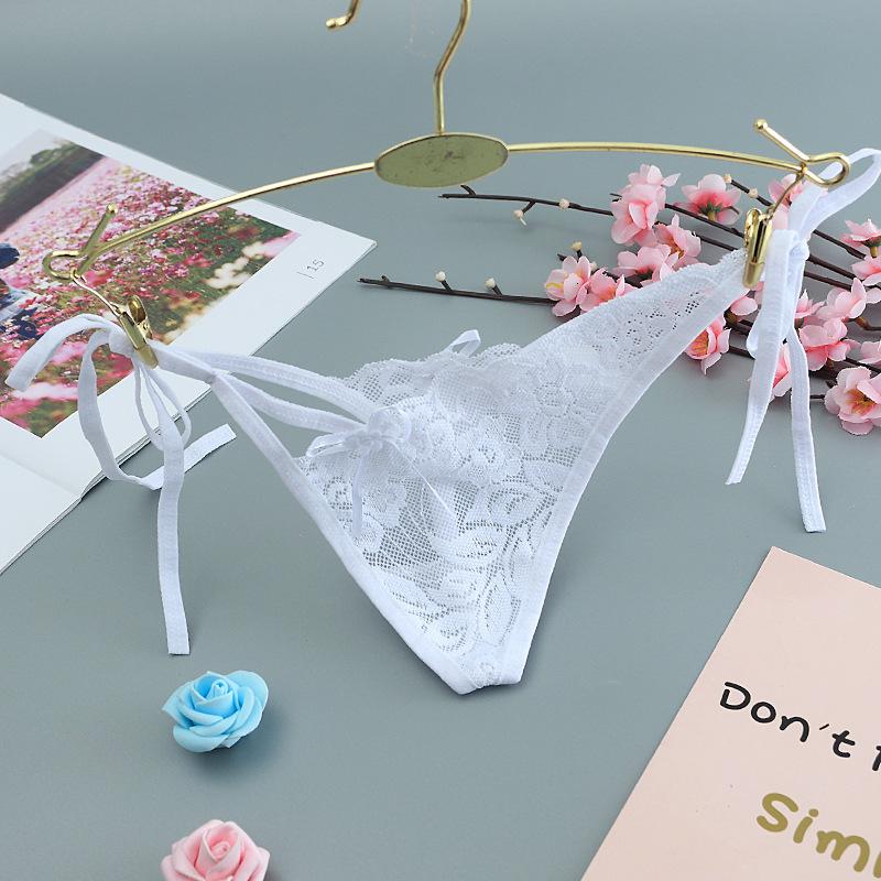 Sexy Ladies Cotton Mesh Transparent Panties Thongs String lingerie Fashion Low-Rise Women Underwear Seamless Briefs 1pcs JS8011