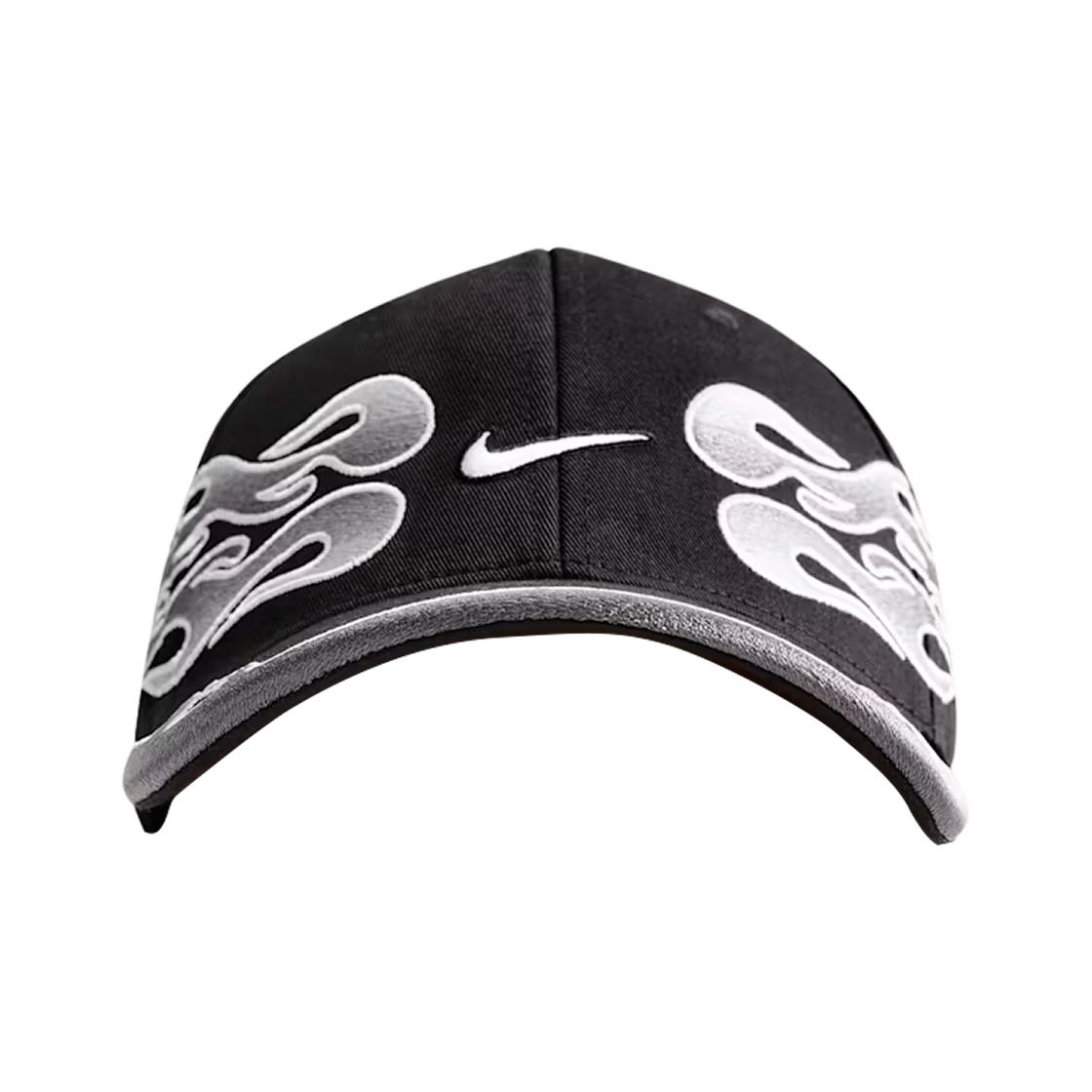 

Бавовняна бейсболка Nike з вишитим полум ям, унісекс, чорна IH9258-010 S/M