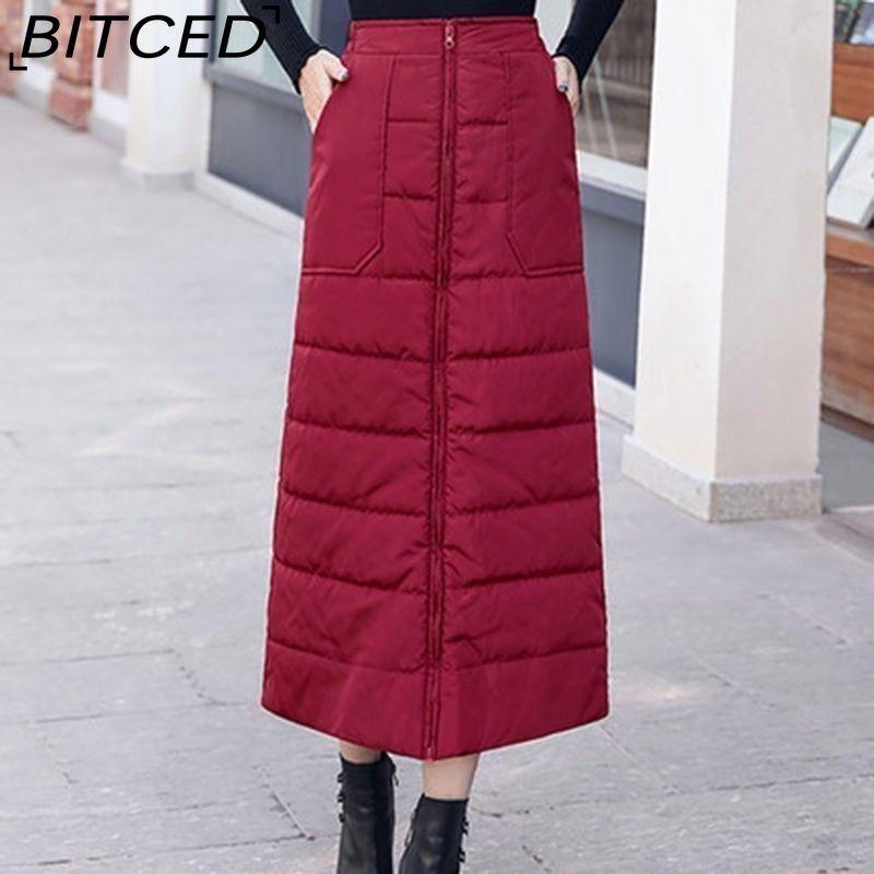 BITCED Dámská módní ležérní podzimní zimní sukně