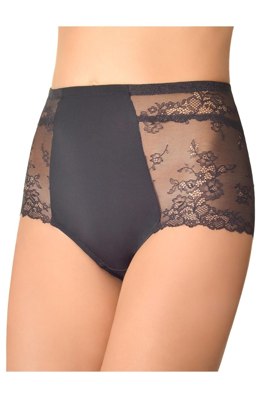 

Трусики-шортики Effetto (74681) 7(3XL) прозорий колір чорний