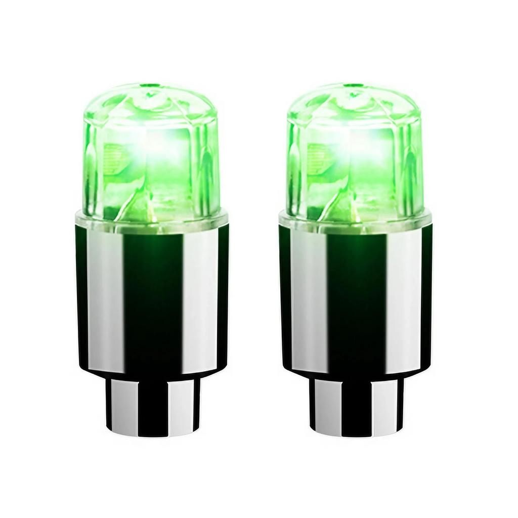 Car Tire Valve Cap Lights Multi-Color Flash Durable LED Tire Lights Cap For Car Moto Bicycles Electric Vehicles Tire Valve Cap