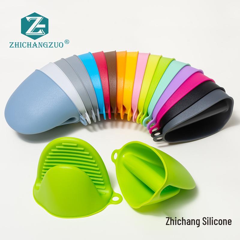 Silicone Nordic Color Heat-Resistant Microwave Glove - 42g, Anti-Slip, Anti-Scald Plate Lifter