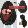 Afro Kinky Straight Headband Wigs For Black Women 22 Inch Natural Black Short Afro Yaki Straight Wigs With Headband Bouncy Curly