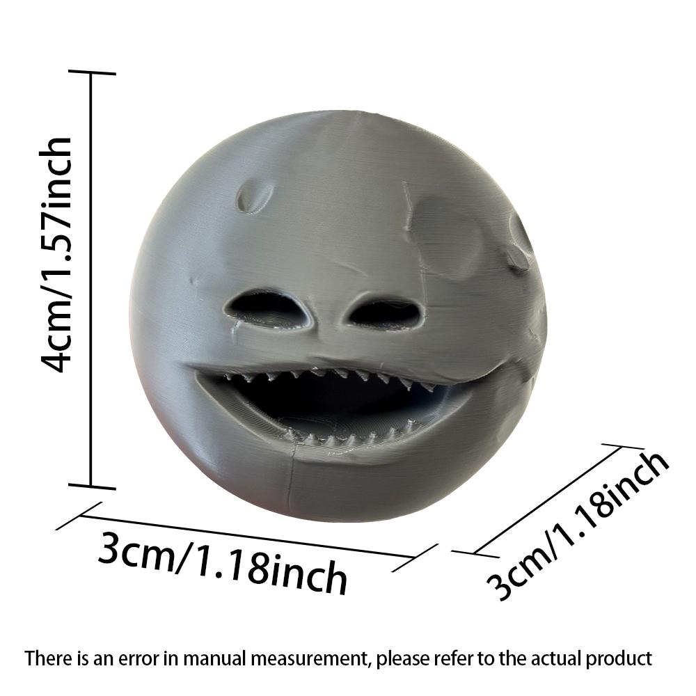 The Moon Wakes Up Figure  3D Printed Joint-movable Subnautica Bloop Gran Maja Sea Eater Monster Toy Figurine Desk Decor Ornament