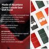 Betterhumz For Tesla Model 3 Highland Model Y 2018- Juniper Made of Alcantara Center Console Trim Sticker Car Interior Accessory
