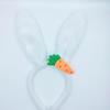 Easter Cute Rabbit Ear Headbands Plush Bunny Ears Carrot Hairband Party Cosplay Costume Headwear Face Wash Hair Accessories