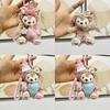 Adorable Fox Plush Doll Keychain For Girls Soft Pp Cotton Cute Stuffed Animal