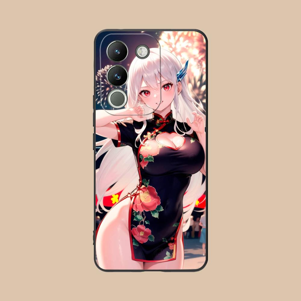 Mato Seihei No Slave Uzen Kyouka Phone Case for VIVO V60 V50 V40 V30 V29 V27 V25 V23 Pro Lite 5G Colorful Printing Cover Luxury
