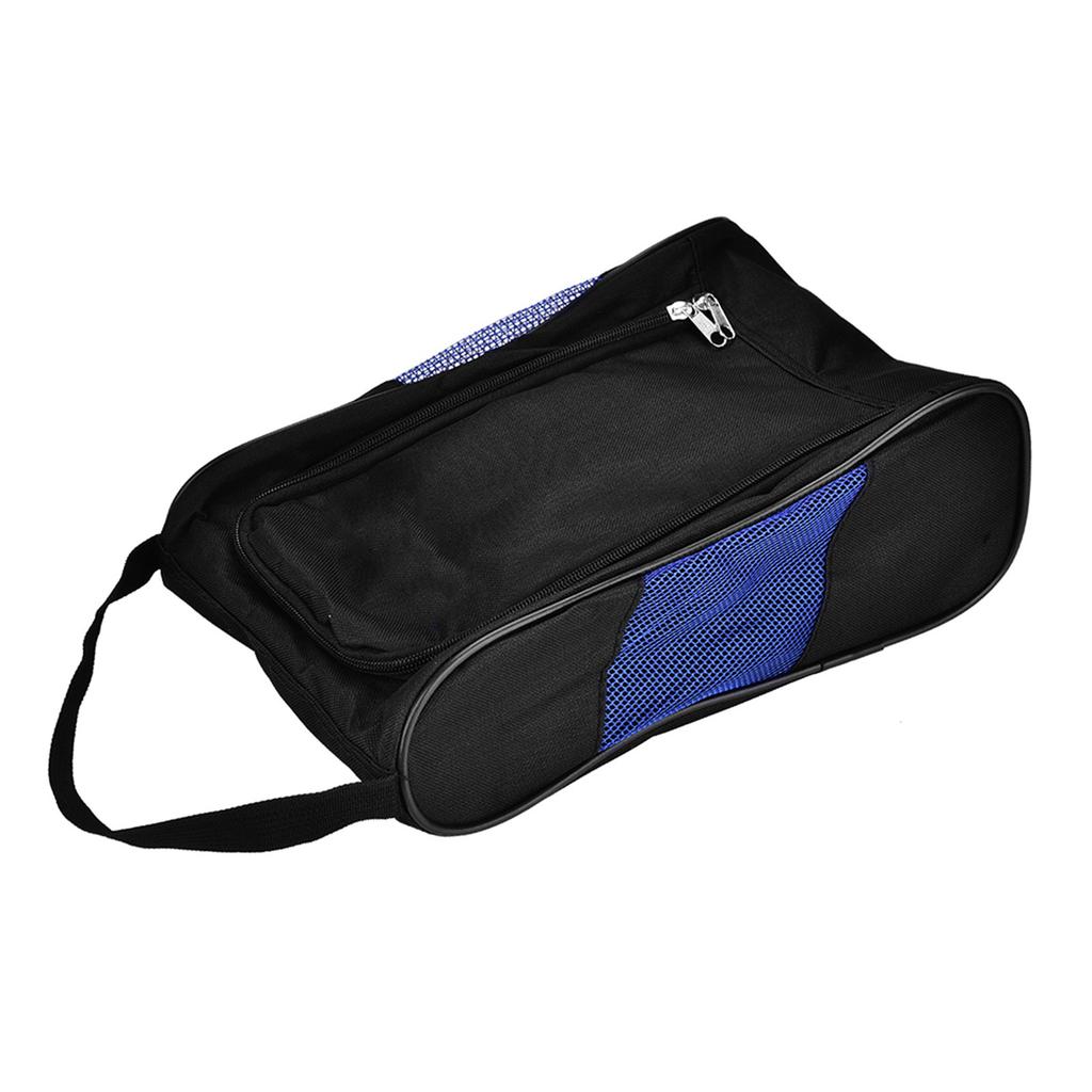 Portable Breathable   Shoes Bag Case   Pouch Storage Sports Accessory(Black)