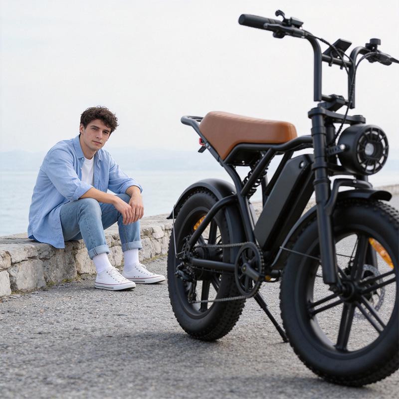 TOOFLY G20 Horský elektrický jízdní kolo pro dospělé 45KM/H 500W Motor 48V15.6Ah Baterie 20" Venkovní terénní elektrický motocykl Elektrické kolo
