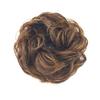 Women's Synthetic Messy Chignon Donut Hair Bun Pad Elastic Hair Rope Rubber Band Hair Extensions KTB