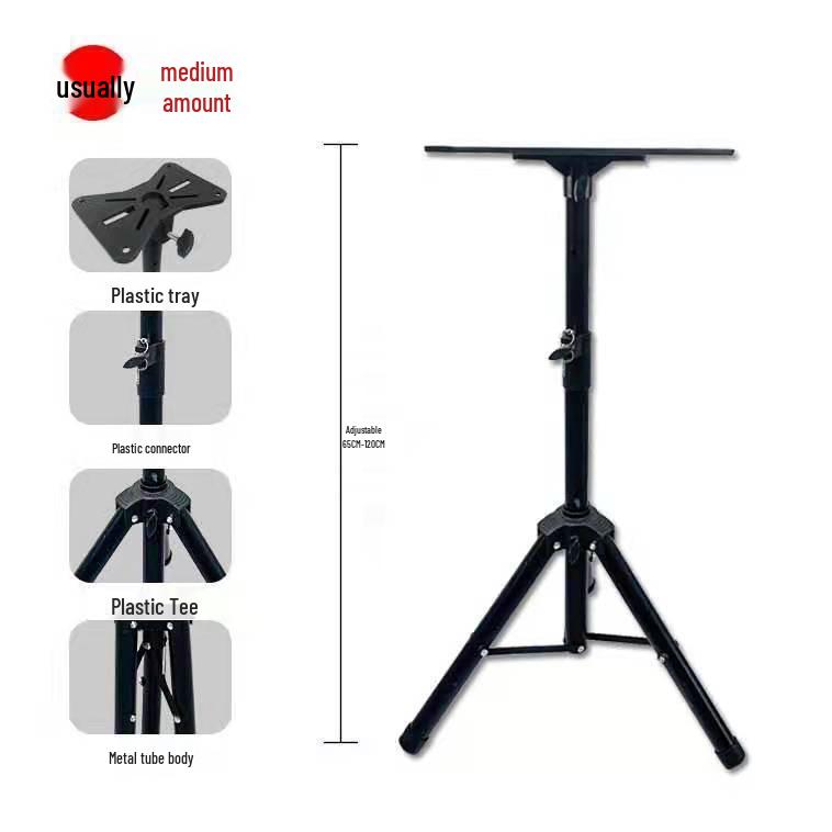 

Telescopic Bedside Projector Stand with Tray - Thickened Floor Tripod for Home Use