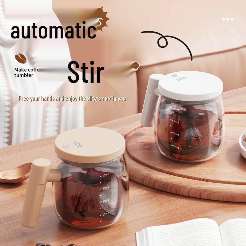 Japanese Automatic Stirring Electric Mug for Instant Coffee