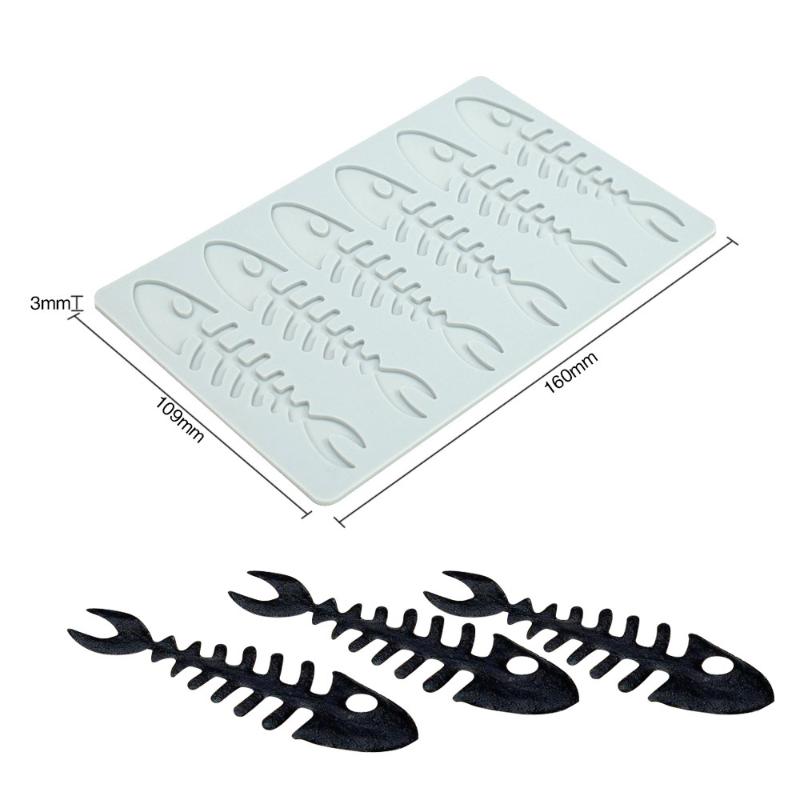 Multi-Skull Fish Bone Silicone Cake Mold Baking Lace Decorating Tool For Cake Borders Kitchen & Baking Accessories Mold