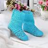 New Spring and Autumn Flat Heel Short Boots Hollow Boots Flat Single Boots Martin Boots Net Boots Hole Shoes Short Women's Boots