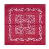 Trifong Paisley Bandana Red Handkerchief Adults 100% Cotton 55cm x 55cm Wine Red