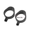 Motorcycle Rearview Mirror   Clear Wide Angle Side Rear View Wing Mirror Kit for 38mm Inner Diameter Bumper