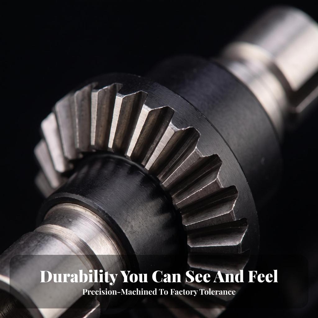 RC Car Differential Assembly Wear-Resistant Hardware Easy To