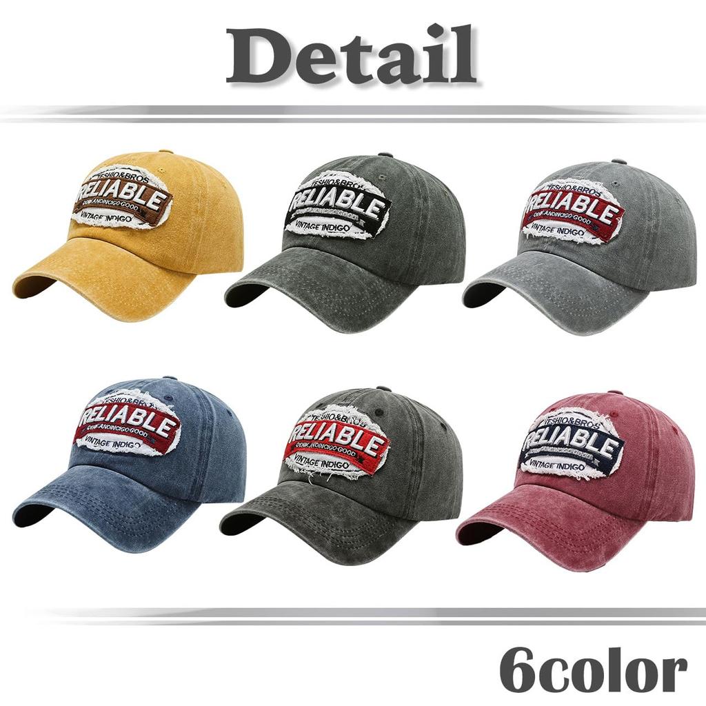 Baseball English CA970 [White Fang] Hat, Cap, Letters, Brim, Stylish, Fashionable, Cool, Men's, Women's, (Black)