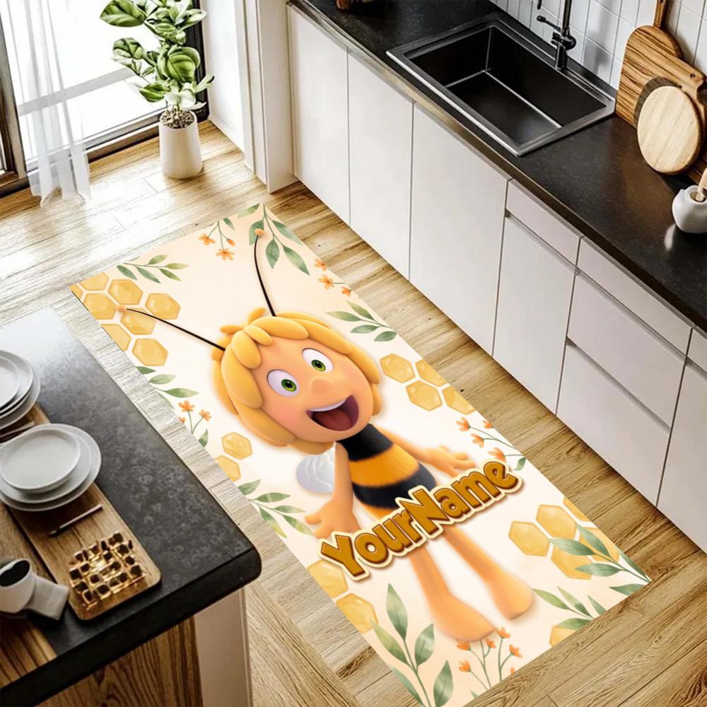 Biene Maja Customize Your Name Kitchen Rug Runner Rug Laundry Mat Hallway Entryway The Best Gift Choice