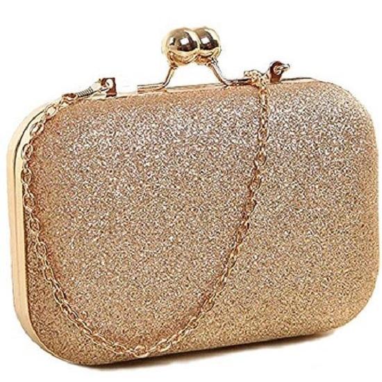 Handicraft Hand Embroidered Box Clutch Bag Purse for Bridal, Casual, Wedding Bag for Women & Girls