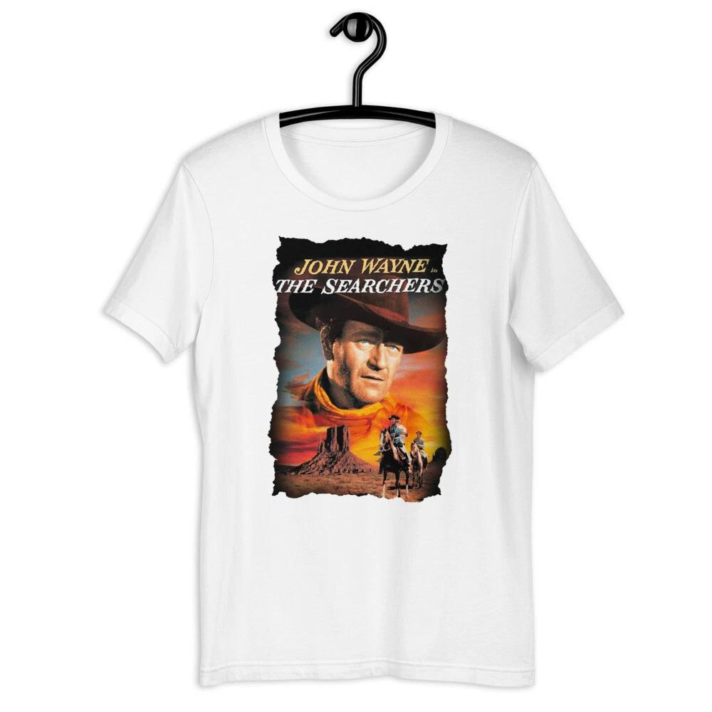 THE SEARCHERS John Wayne Tee Shirt Short-Sleeve Unisex T-Shirt M
