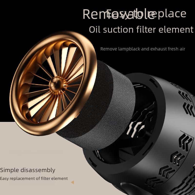 Portable High Wind Desktop Range Hood for Cross-Border Use
