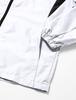 Mizuno Training Windbreaker Shirt Size 32JE8015 Men's Jacket, Water-Repellent, Sweat-Wicking, Quick-Drying, Unisex, White/Black, L,
