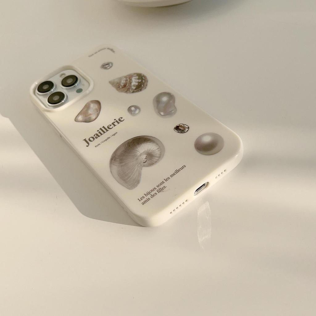 Creative Shell Pearl Phone Case for iPhone 17 iPhone 17 Pro Max