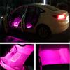 Car LED Strip Light, EJ'S SUPER CAR 4Pcs 36 LED Car Interior Lights Under Dash Lighting Waterproof Kit,Atmosphere Neon Lights Strip For Car,DC