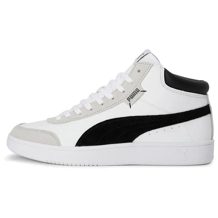 PUMA Court Legend Sl Collar Black White Grey Men s 373750-03 EU 35.5