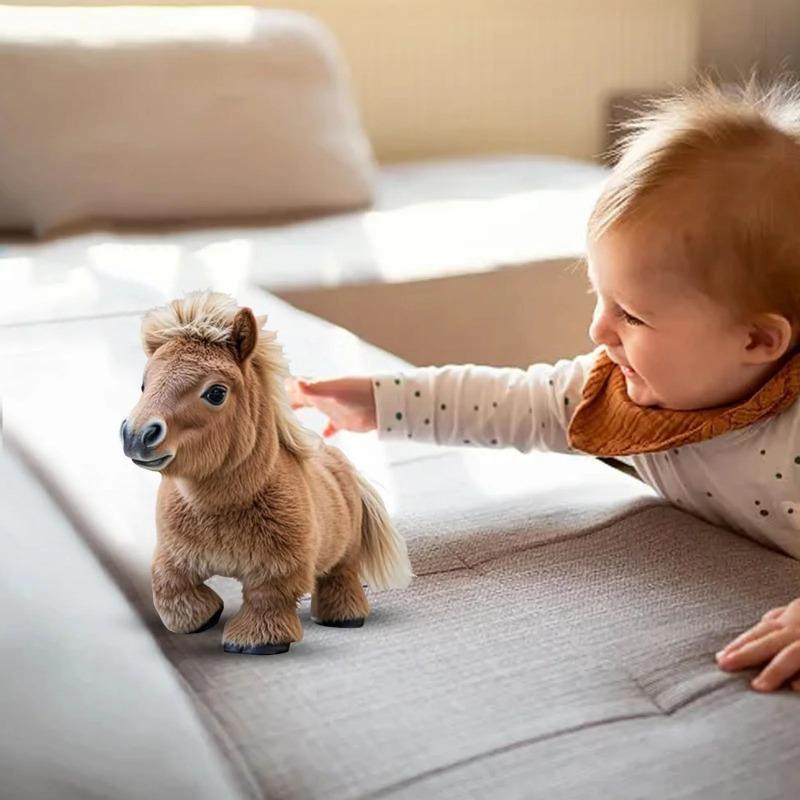 Mein realistisches Roboter-Pony, Realistisches Roboter-Pony, PonyPal, Interaktives Pony Realistisches Pony - Geht, bellt und wedelt mit dem Schwanz