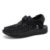 Fashion Sandals for Men Fashion Handmade Woven Sandals Summer Breathable Mesh Sandals Mens Casual Sports Sandal Non-Slip Beach Sandalias