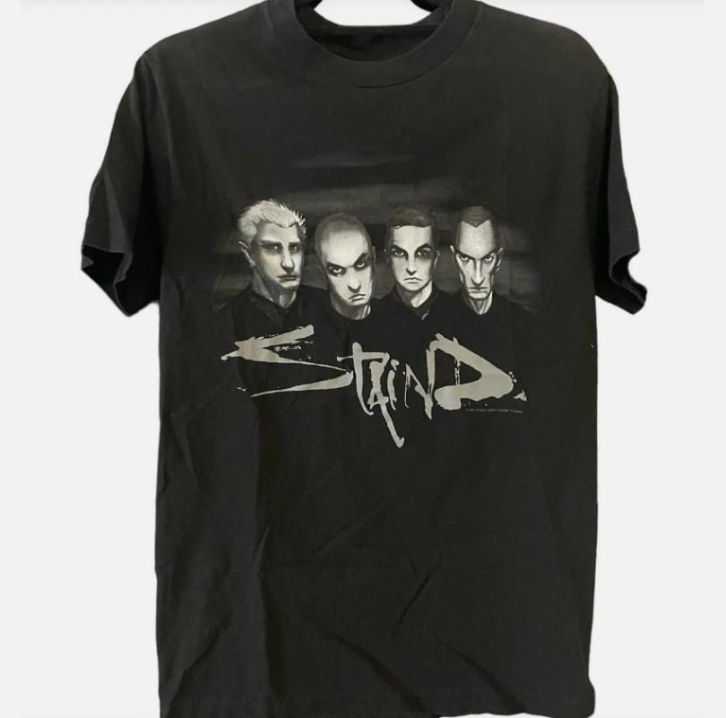 Staind Band Rock Album Unisex Heavy Cotton T-Shirt