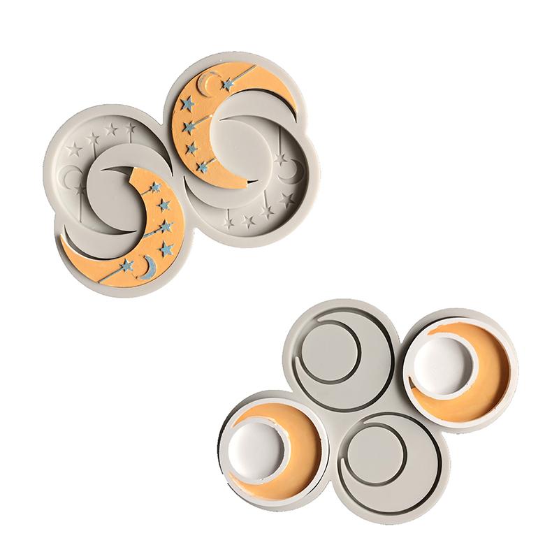 1PC Cake Baking Mold Festival Series Cake Dessert Decoration Tools Handmade Silicone Mould Handicraft 3 styles