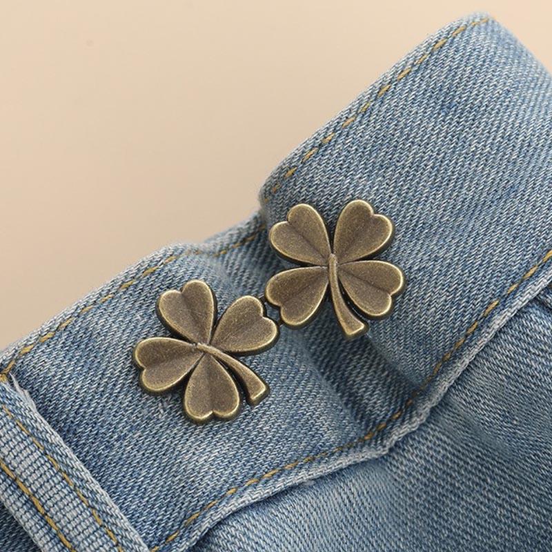 Waist Pants Tightening Make Clip Waist Adjustment Clip Waist Reduction Clasp Line Button Brooches for Garment Decoration NK001