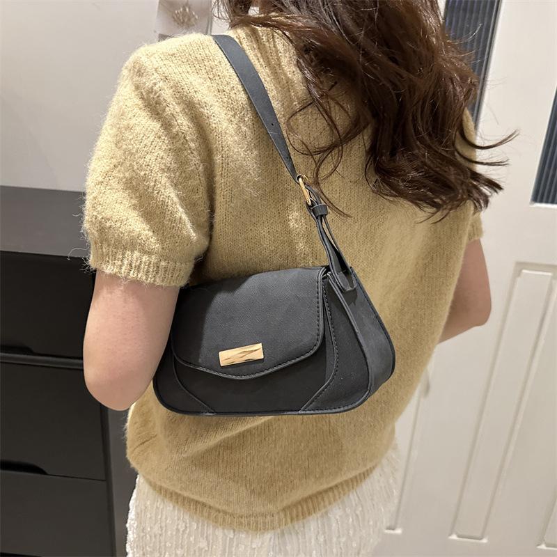Underarm Bag Women's Summer New Retro Niche Design Single-Shoulder Crossbody Bag Women's High-end Bag Bag